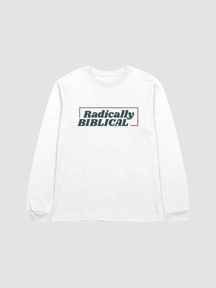 Men's Long-Sleeve T-Shirt: Radically Biblical (more colors available) product image (1)