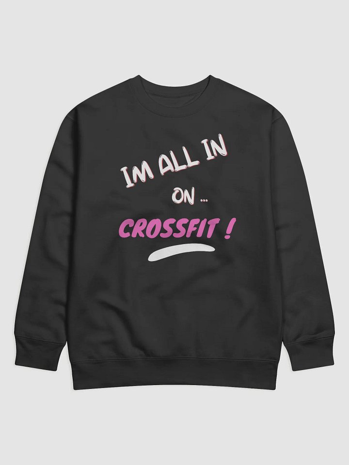 Bold Pink CrossFit Statement Sweatshirt product image (2)