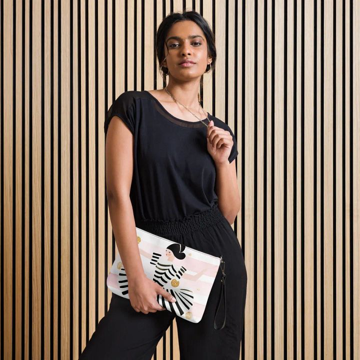 'Dancing Pretty' Striped Chic Crossbody Bag product image (2)
