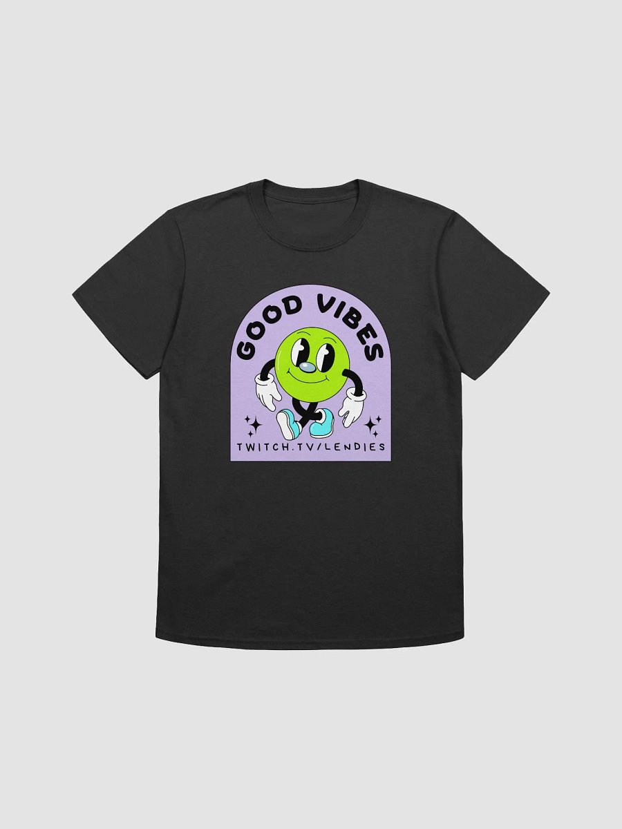 Good Vibes Soft Unisex T Shirt Green product image (1)