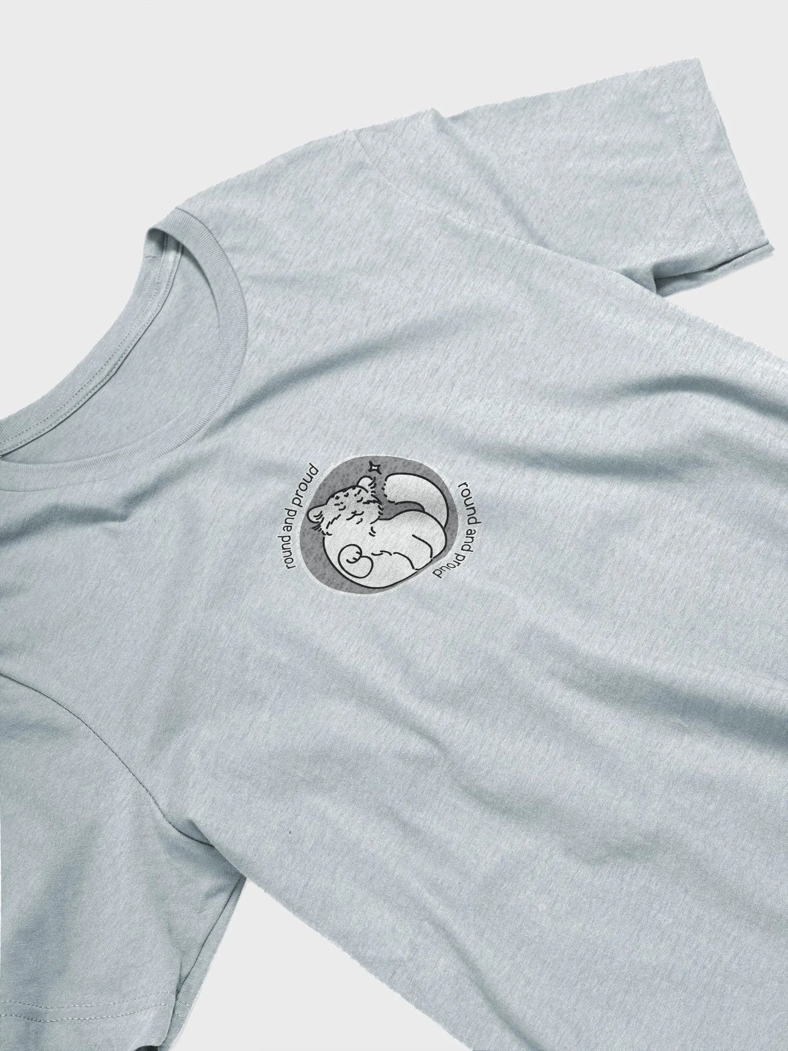Round and Proud Manul Unlabeled Version - Bella+Canvas Unisex T-Shirt product image (29)