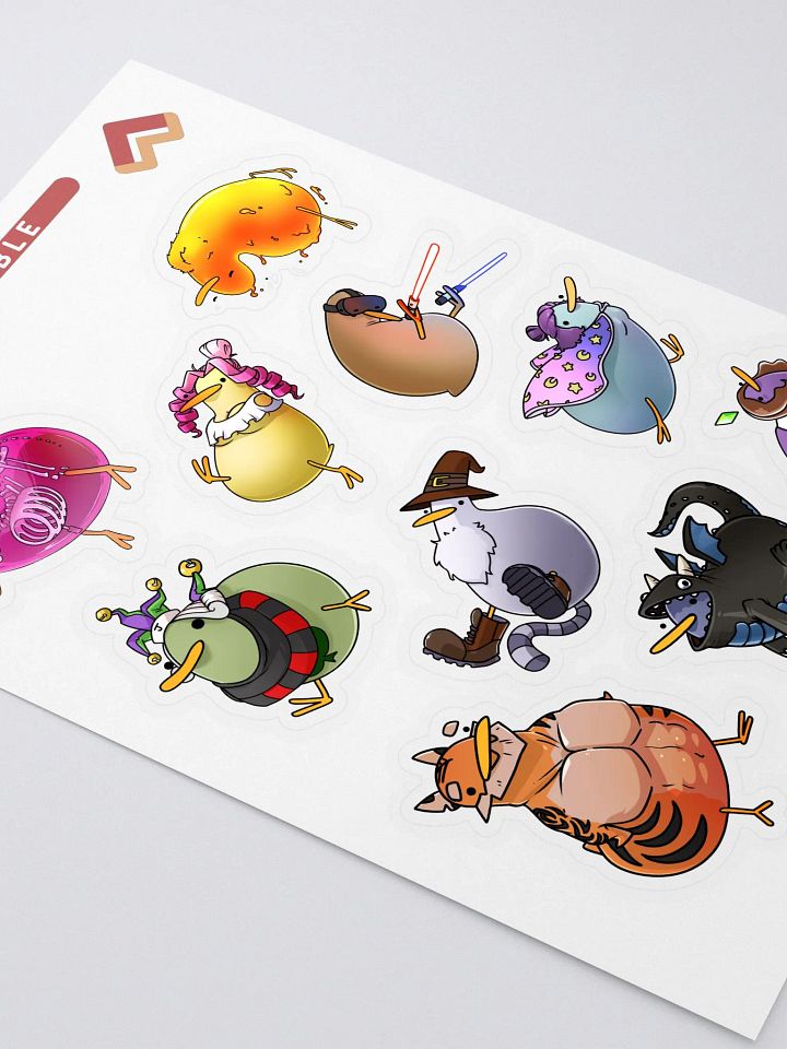 Berd-Day Sticker Sheet 1 product image (2)