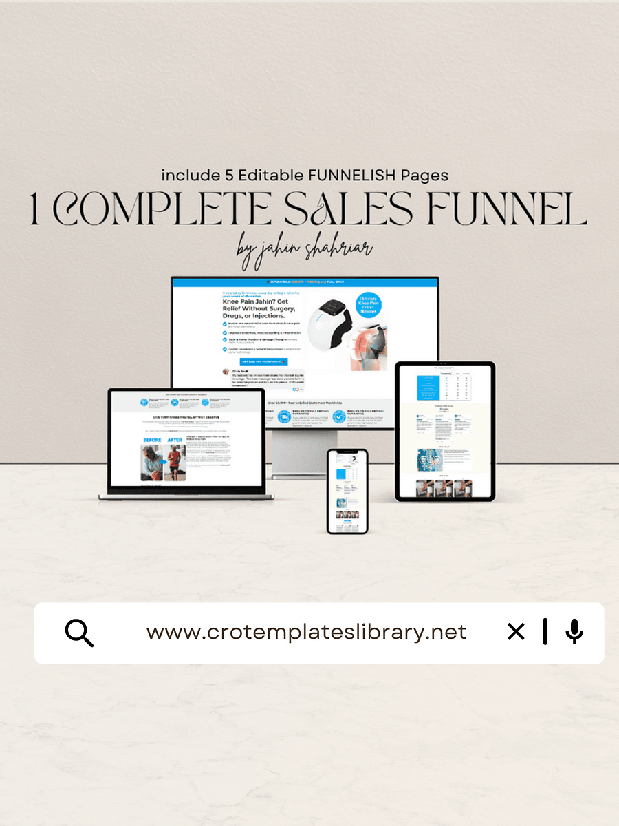1 High Converting Funnelish Sales Funnel Template product image (1)