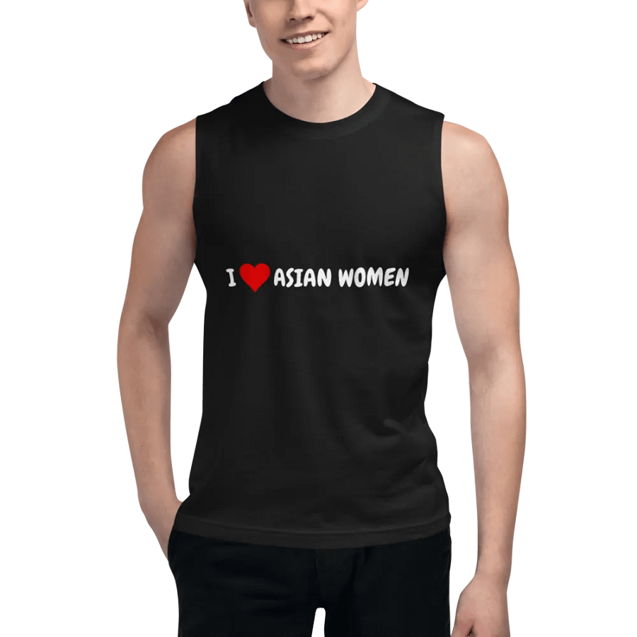 I <3 ASIAN WOMEN Muscle Tee product image (2)
