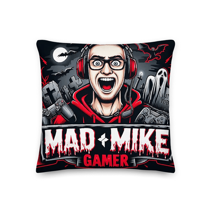 Spooky Gamer All-Over Print Pillow product image (3)