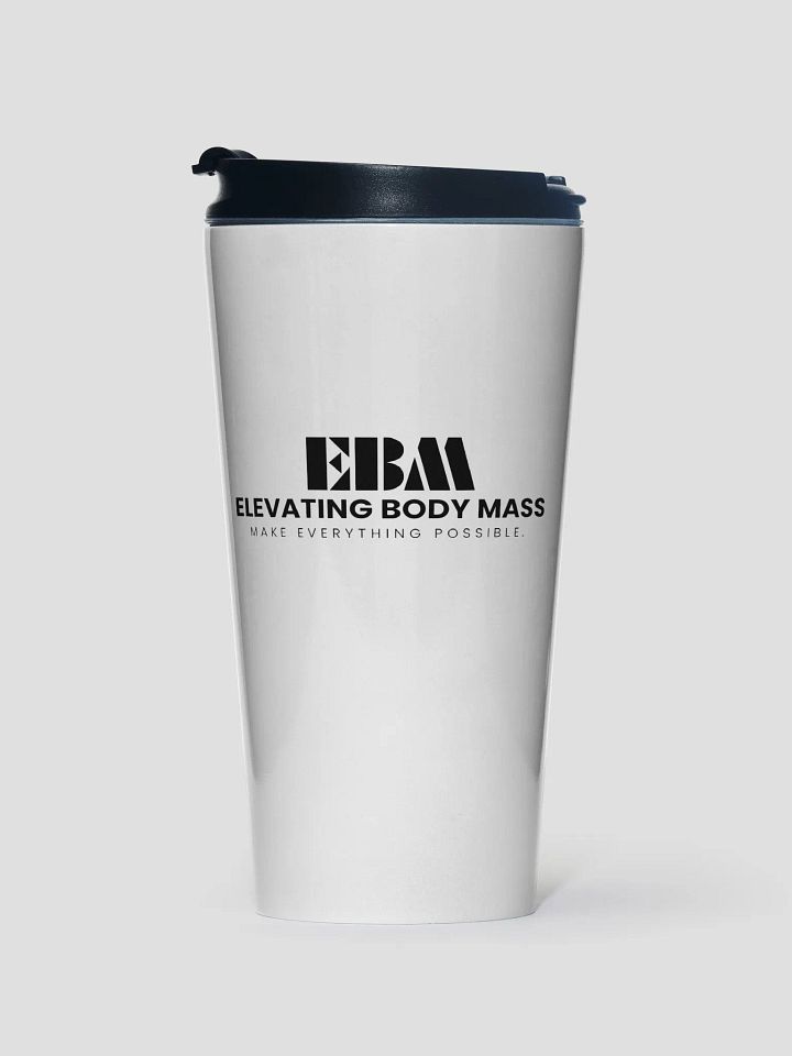 Stainless Steel Travel Mug (White) product image (1)