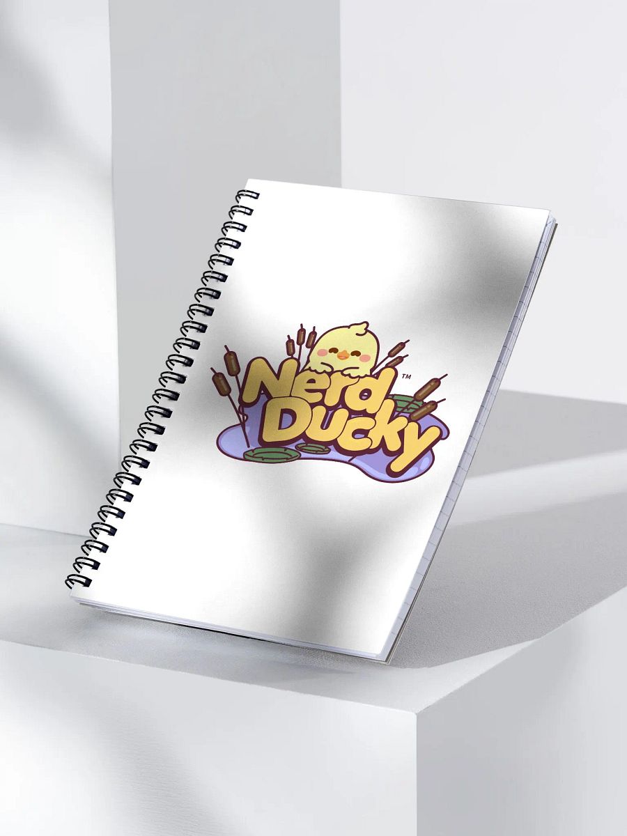 Nerd Ducky Spiral Notebook product image (4)