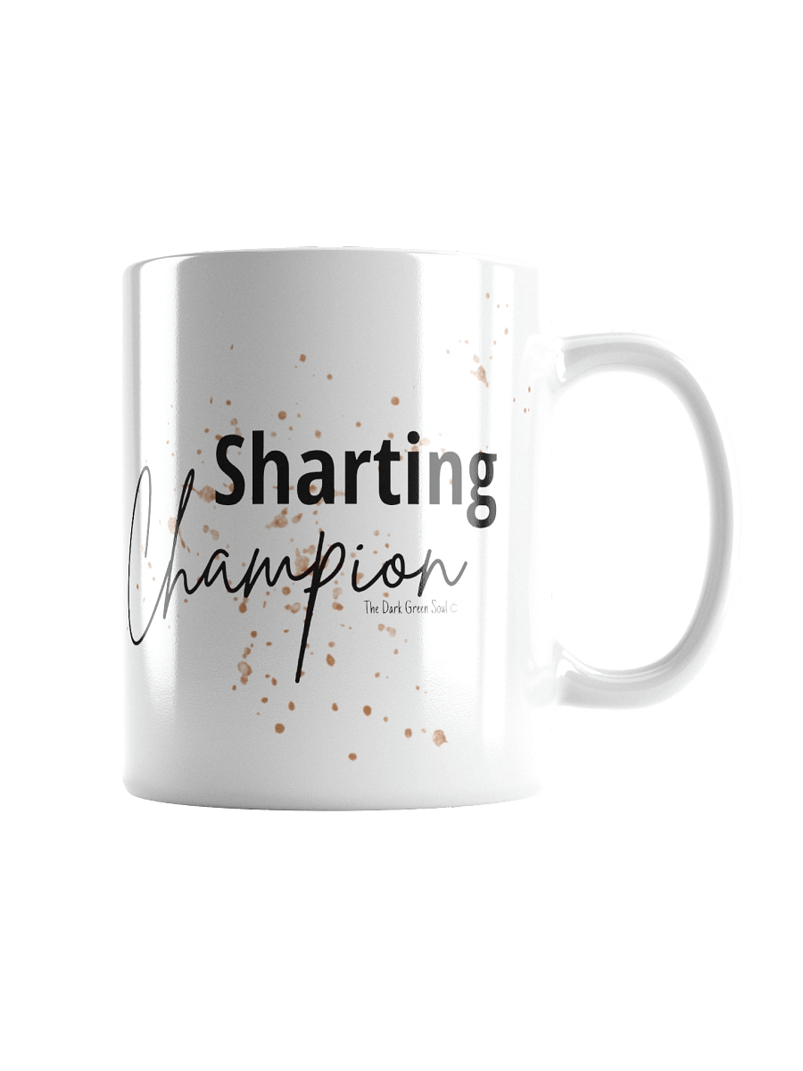 Sharting Champion Black - Mug product image (3)