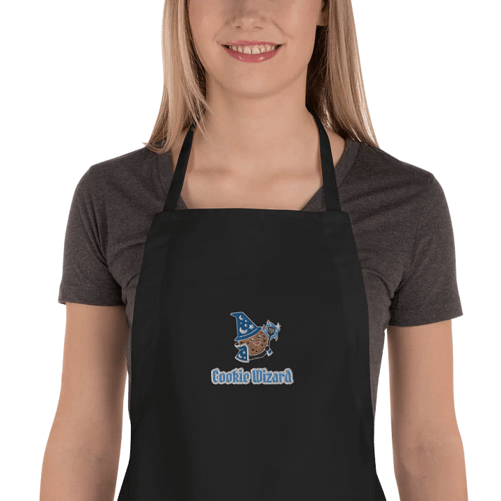 Wizard Cookie Embroidered Apron product image (1)