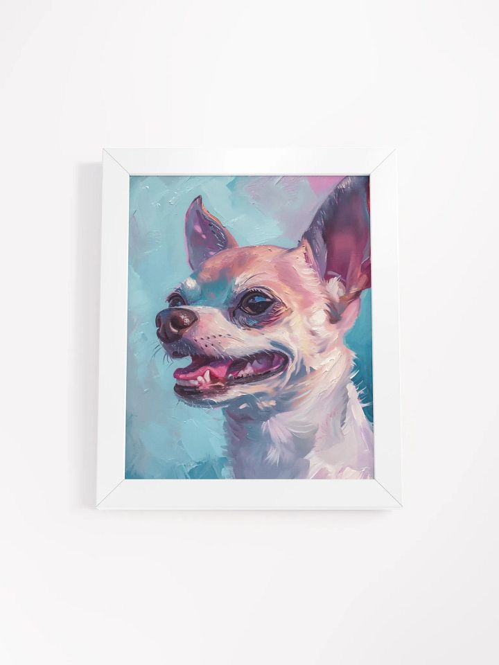 Charming Chihuahua Portrait Matte Poster product image (1)