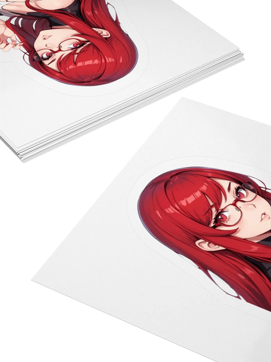 (RED WAIFU) K STICKERS product image (4)