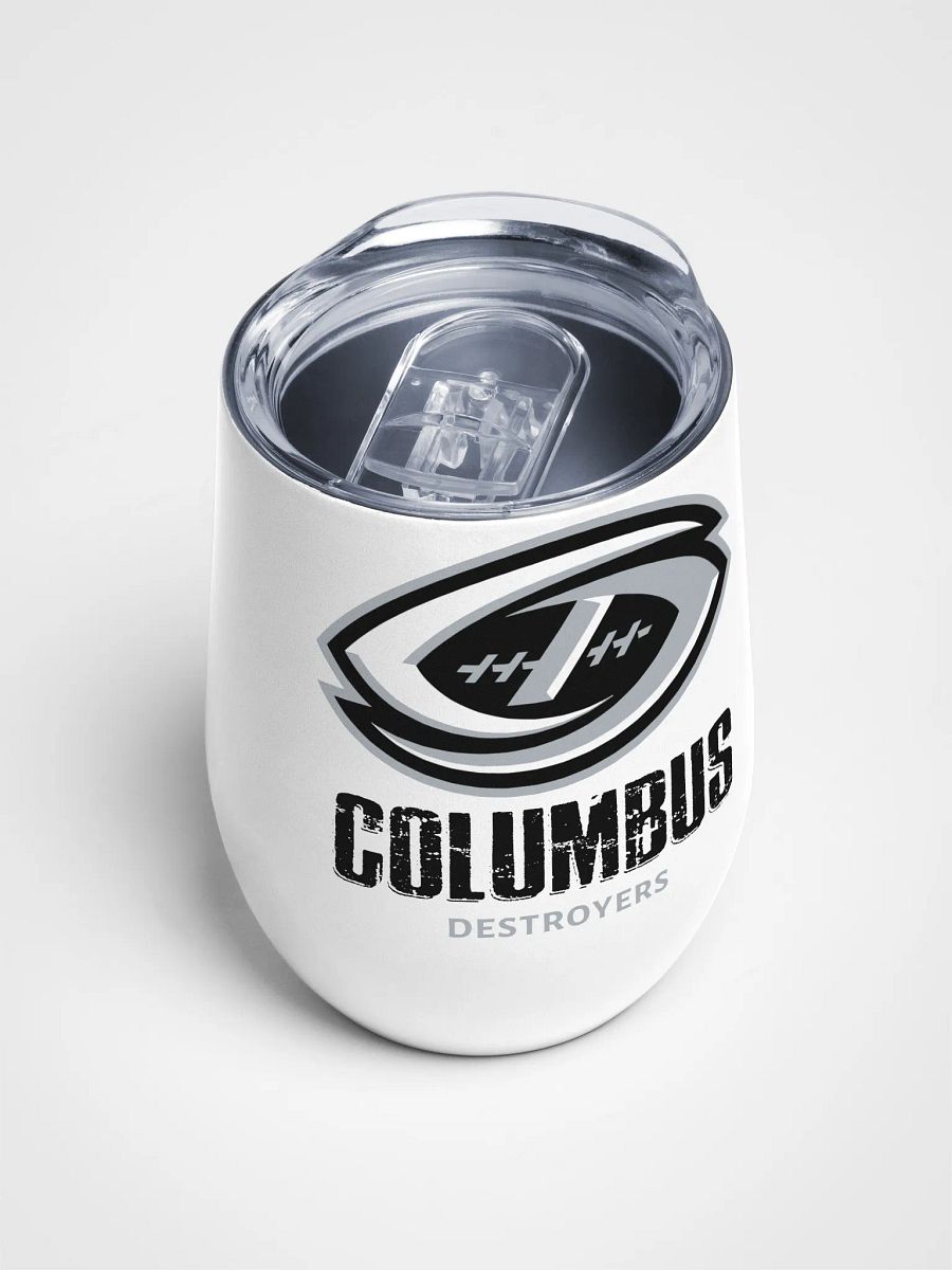 Columbus Destroyers Wine Tumbler product image (4)