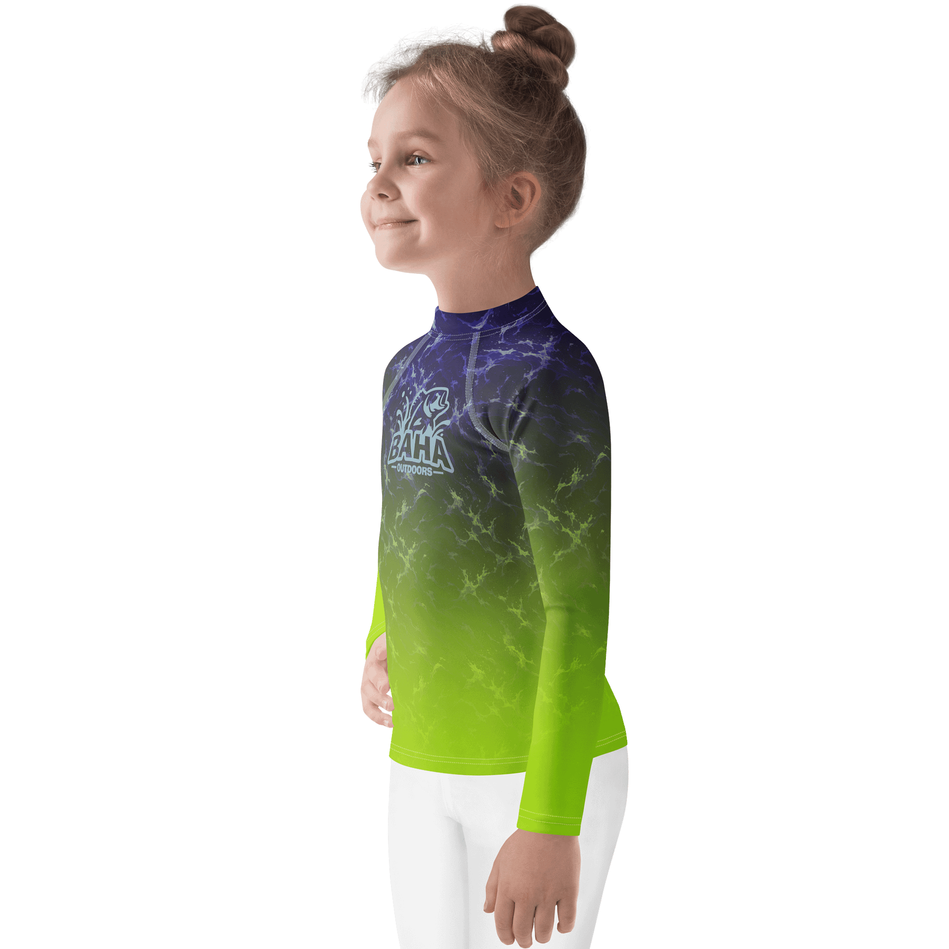 Kids Baha Camo UPF+ Sport Shirt product image (3)