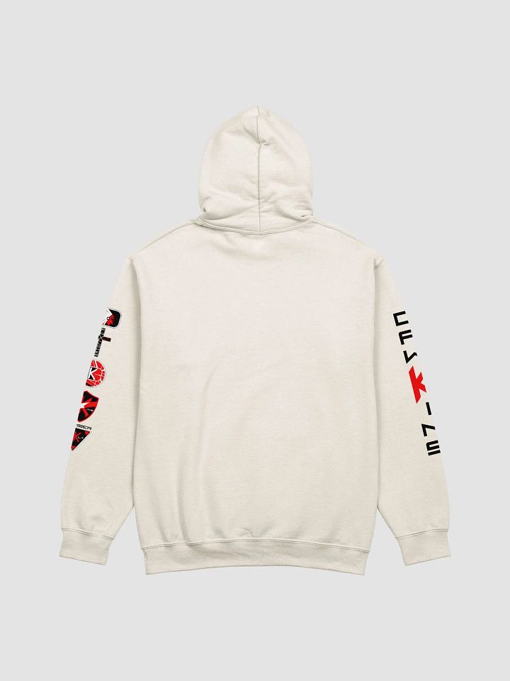 Dawkins Super Soft Hoodie with Badges and Sleeve (Sand) product image (2)