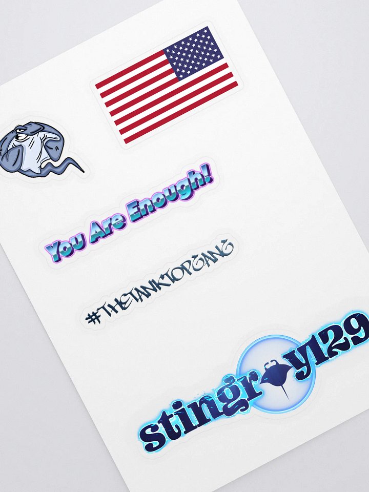 STING Stickers product image (1)