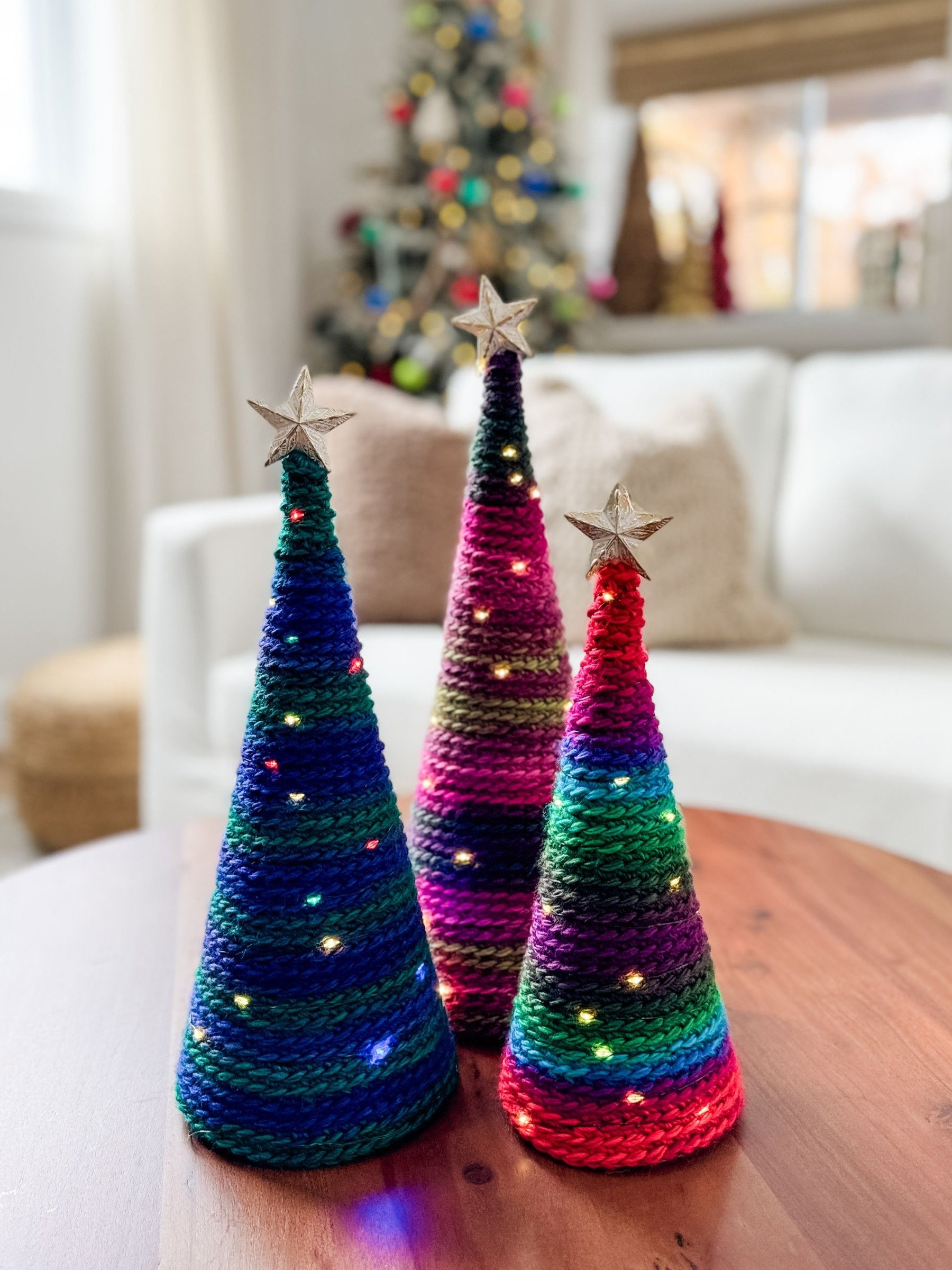 Merry & Bright Holiday Trees Crochet Pattern product image (7)