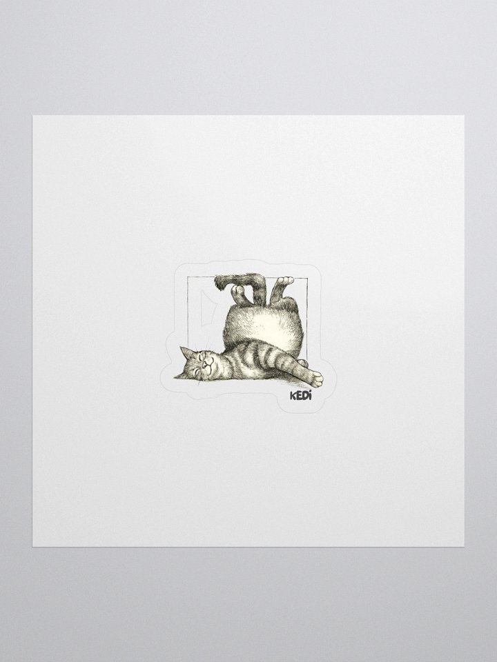 Content Kitty Kiss Cut Stickers product image (1)