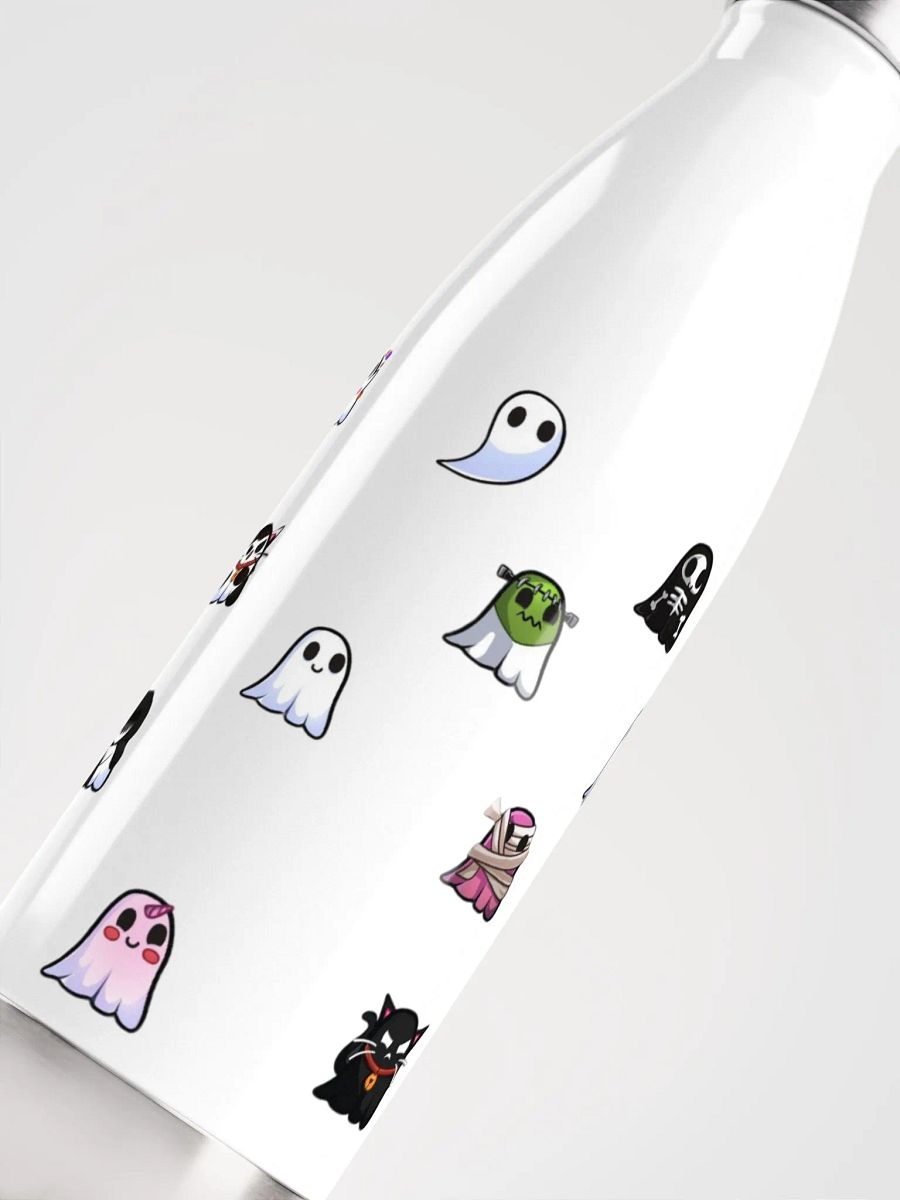 ISAG ghostie emotes water bottle product image (5)