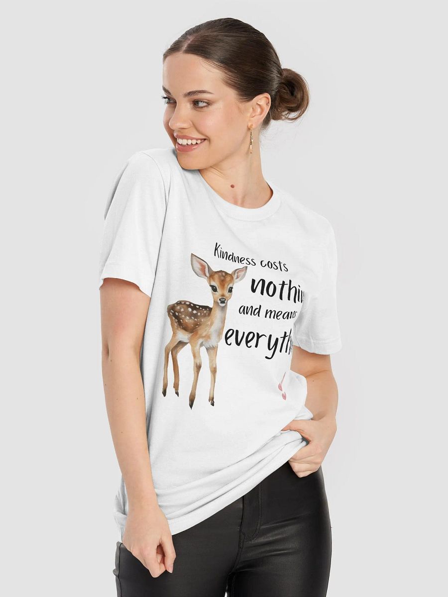 Kindness Costs Nothing Tee - White product image (5)