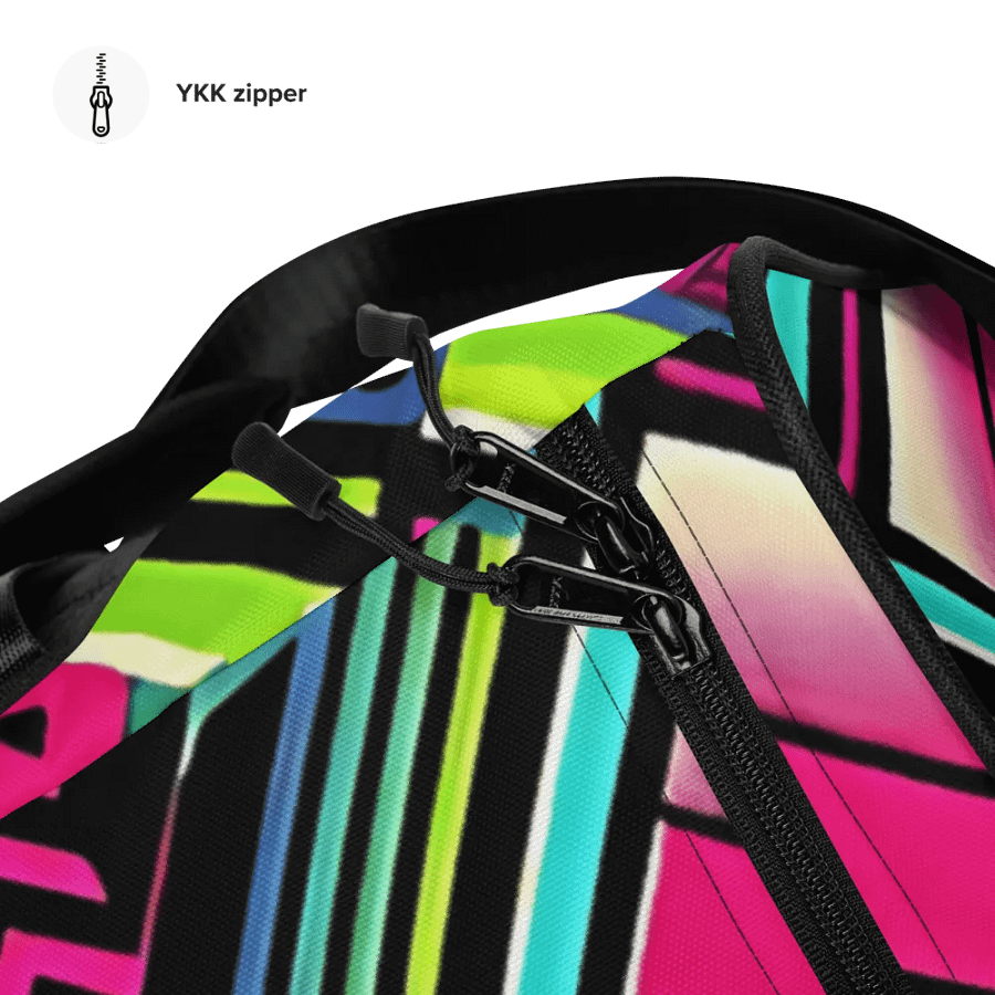 Neon Pop Art Duffle Bag product image (11)