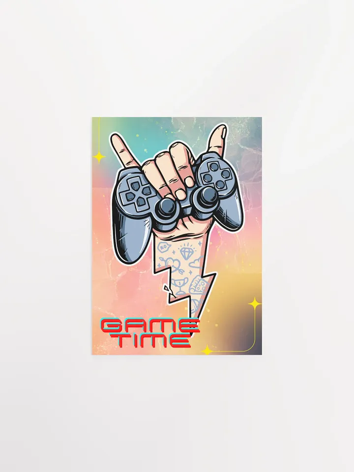 Rock On Gaming Poster product image (1)
