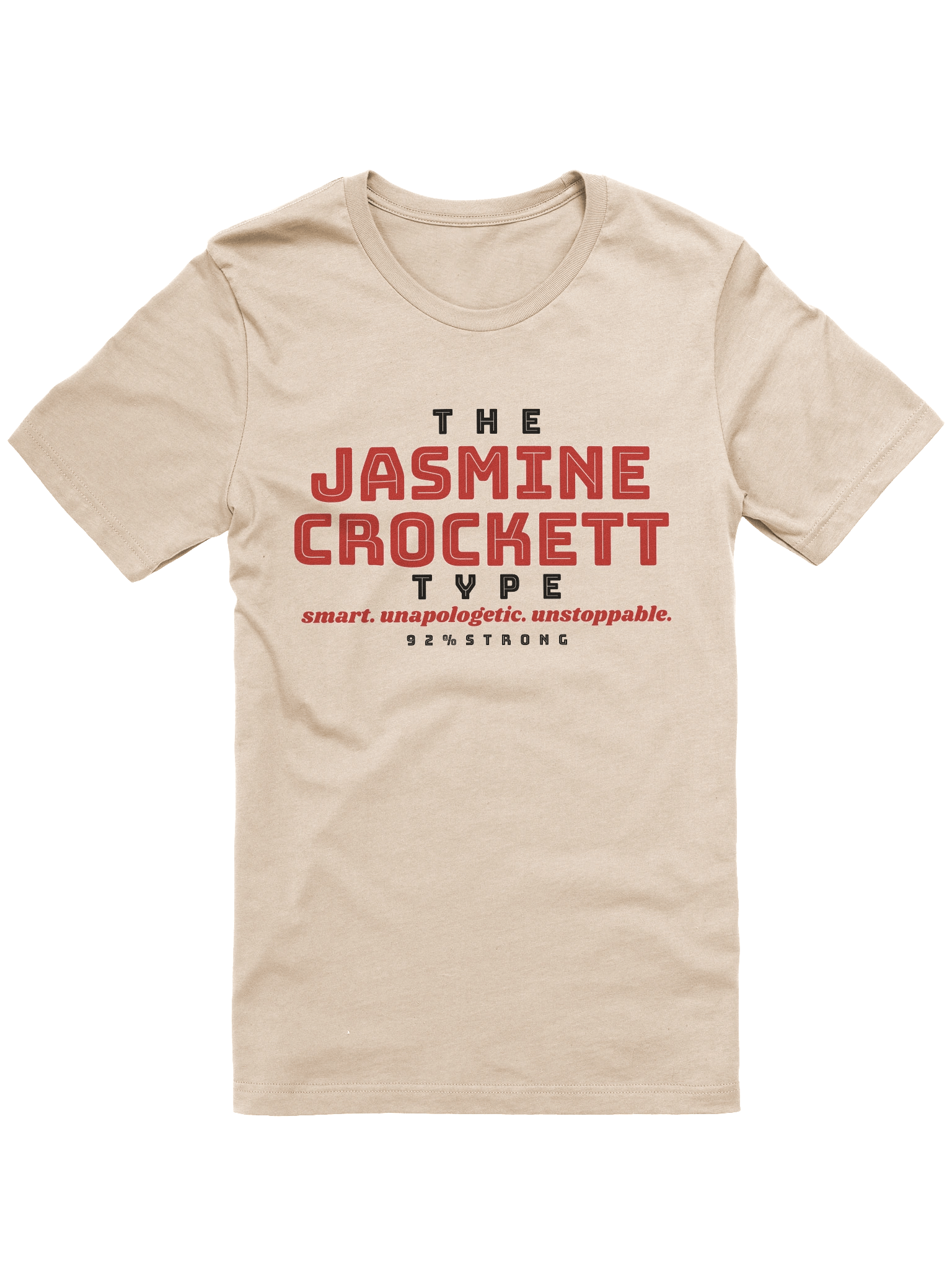 The Jasmine Crockett Type Tshirt product image (1)