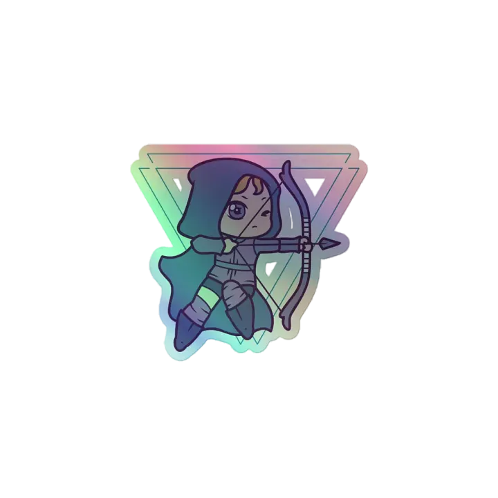 Legacy Warrior Holographic Sticker product image (1)