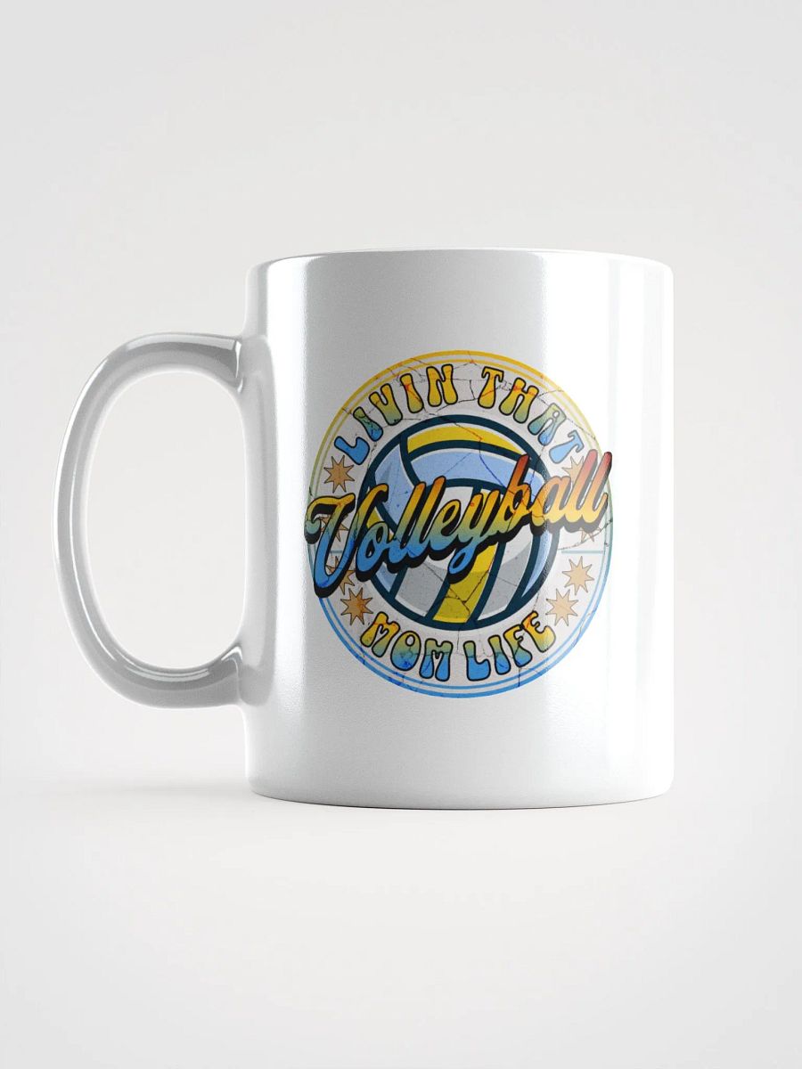 Livin That Mom Life Volleyball Mug product image (1)
