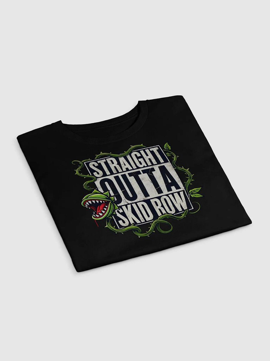 Straight Outta Skid Row Little Shop of Horrors Crop Top – Women's Premium Fit Tee product image (3)