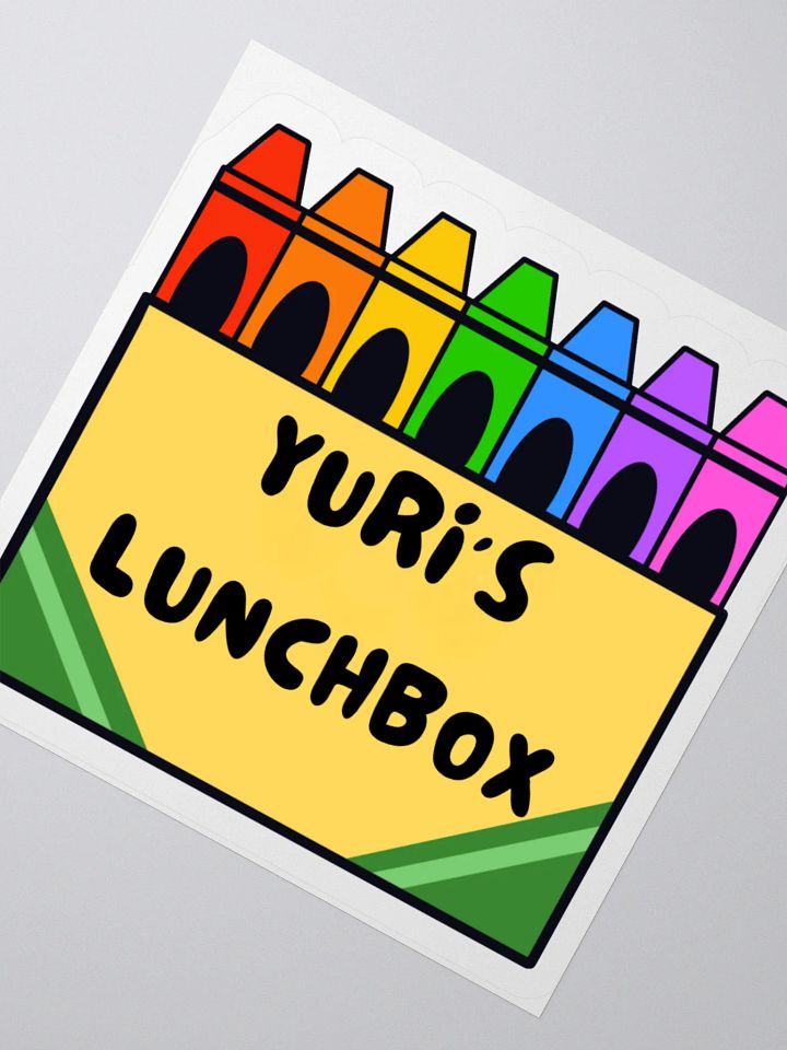 Yuri's Lunchbox Kiss Cut Sticker product image (2)