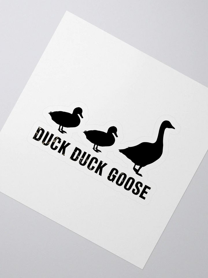 Duck Duck Goose Kiss Cut Stickers product image (2)