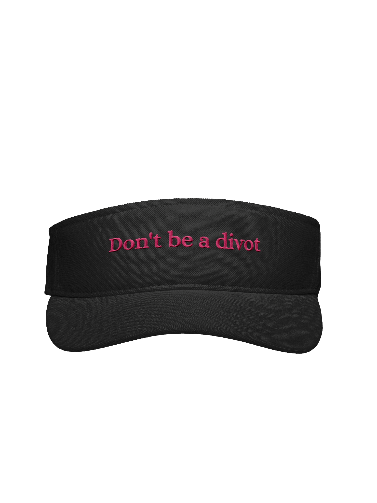 Flexfit Visor, The Pun-tastic Golf Visor, 'Don't be a divot' product image (5)