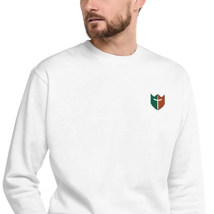 Cotton Heritage Premium Sweatshirt (Embroidered) product image (1)