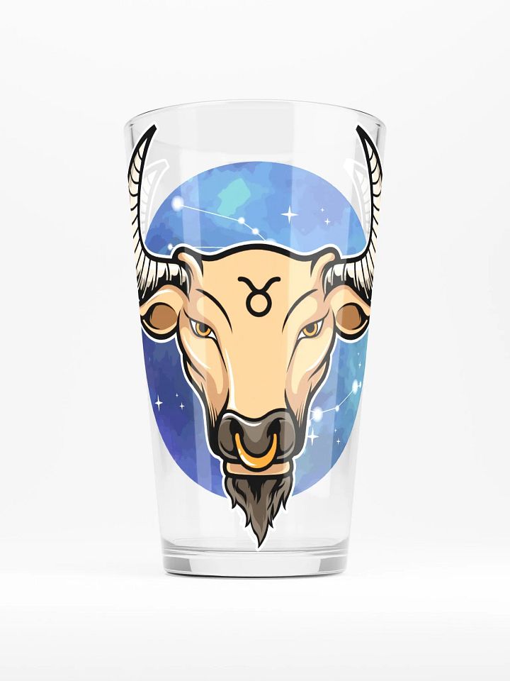 Celestial Taurus Shaker Pint Glass product image (1)