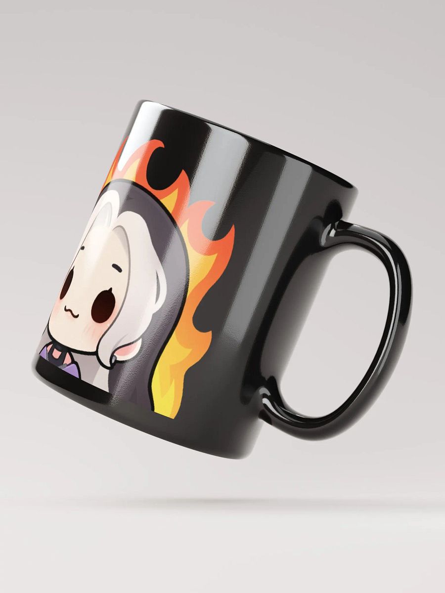 Black Glossy Mug - Logo Fine product image (5)