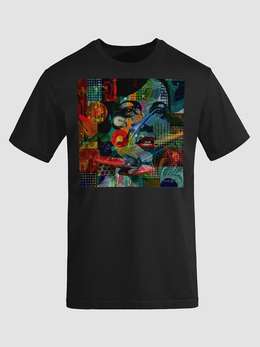 'Among the Wild' by Edward Martin Mixed Media Collage -Ethereal Dreamscape T-Shirt product image (15)