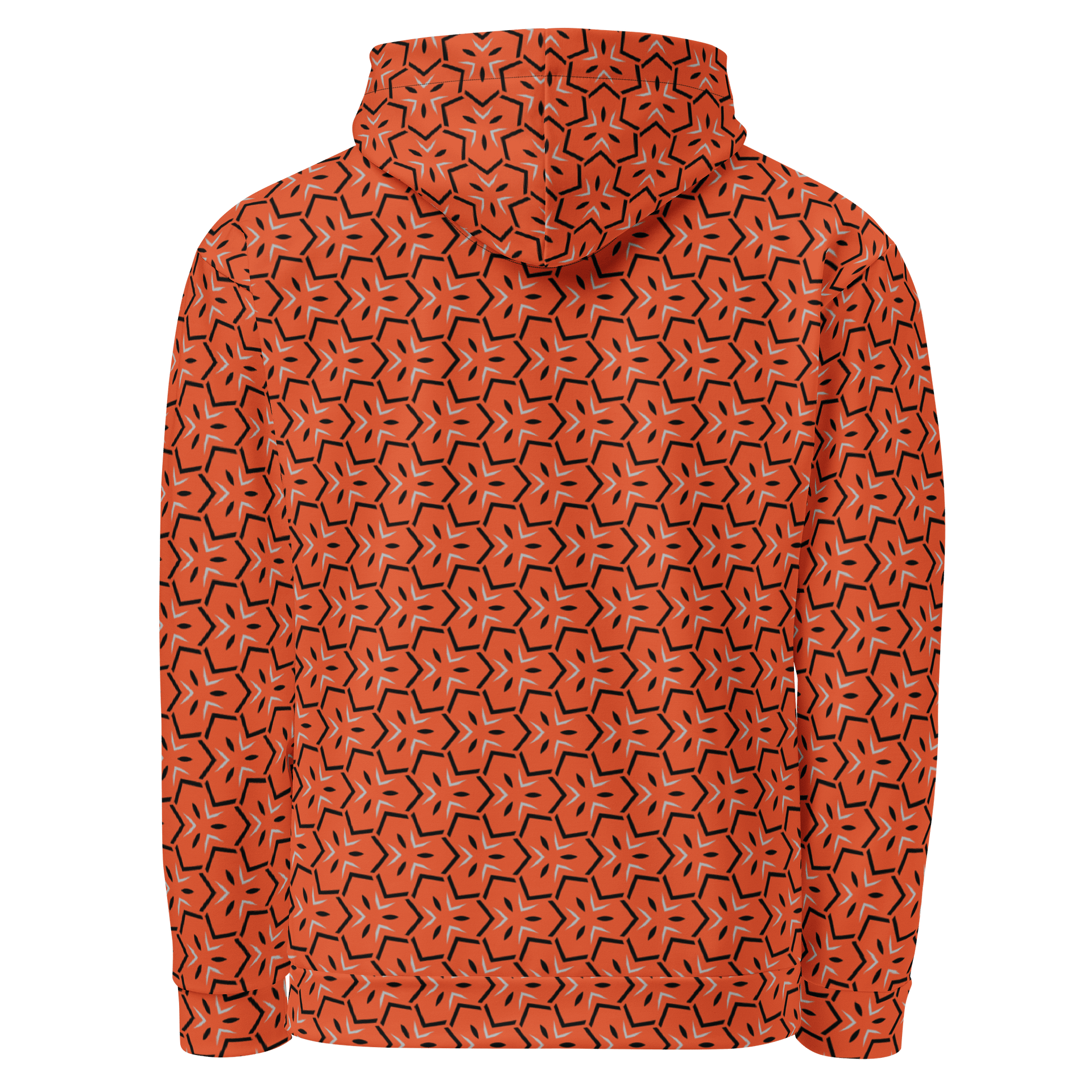Onyx & Ember Geometric Allover Print Hoodie for Men and Women product image (3)