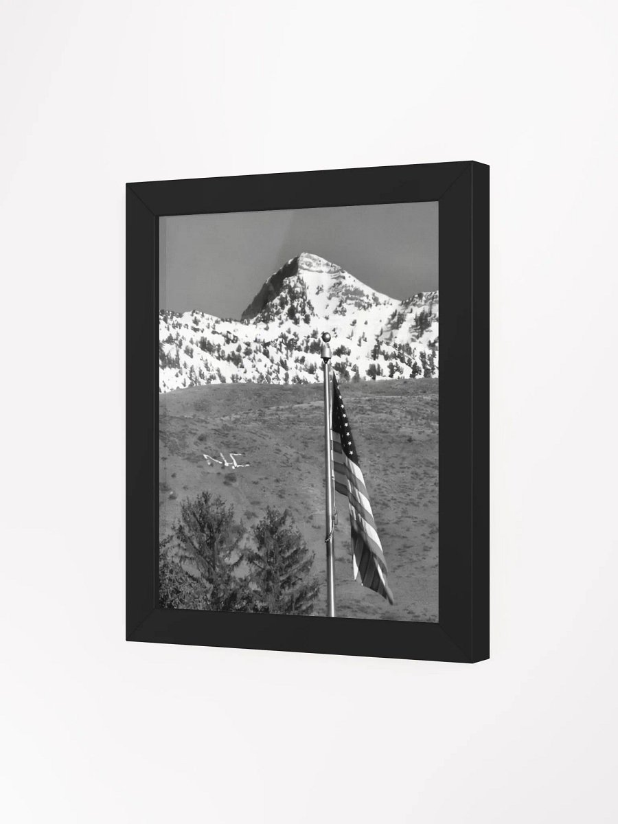 Black & White Framed High-Quality Matte Poster - What Makes Richmond product image (3)
