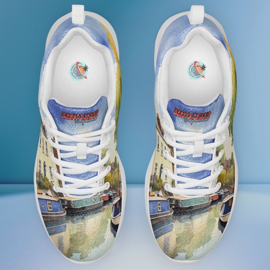 Little Italy - England - All Over Print - Watercolor - Athletic Shoes product image (7)