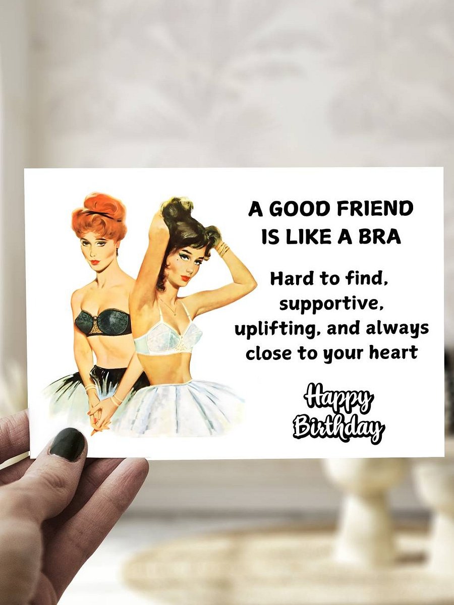Vintage-Style Friendship Birthday Card product image (1)