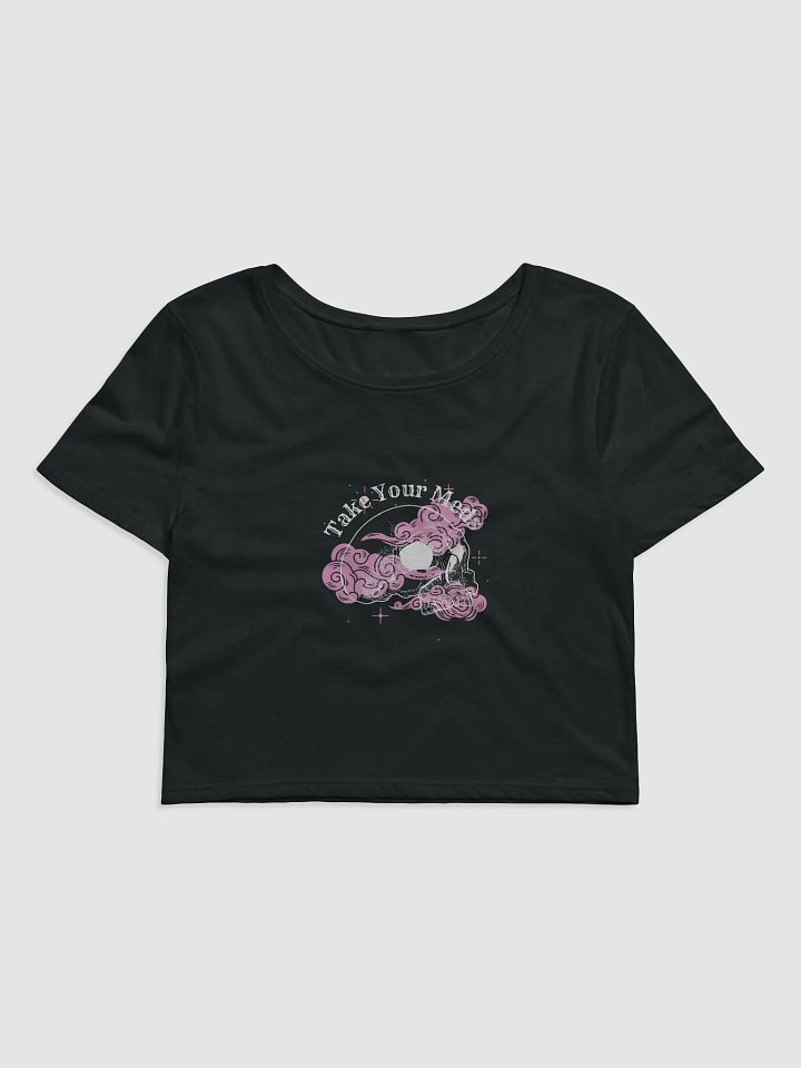 Take Your Meds Cropped Tee (White Design) product image (1)