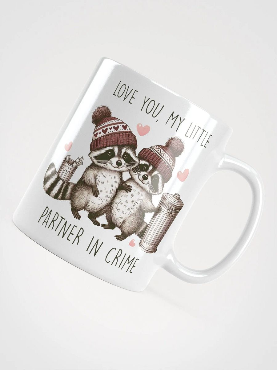 Raccoon Valentine Find The Differences Mug product image (4)
