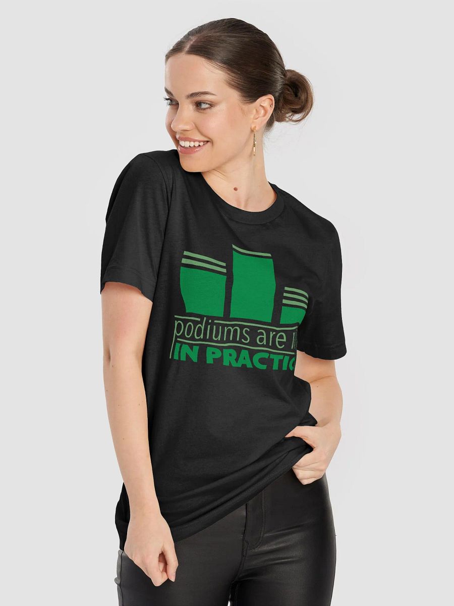 Podiums Are Won In Practice Tee: Green product image (8)