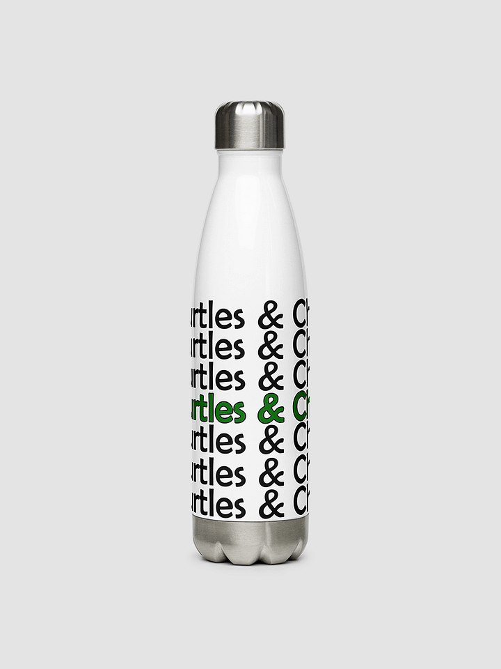 Turt. Chill. Repeat. Water Bottle product image (1)