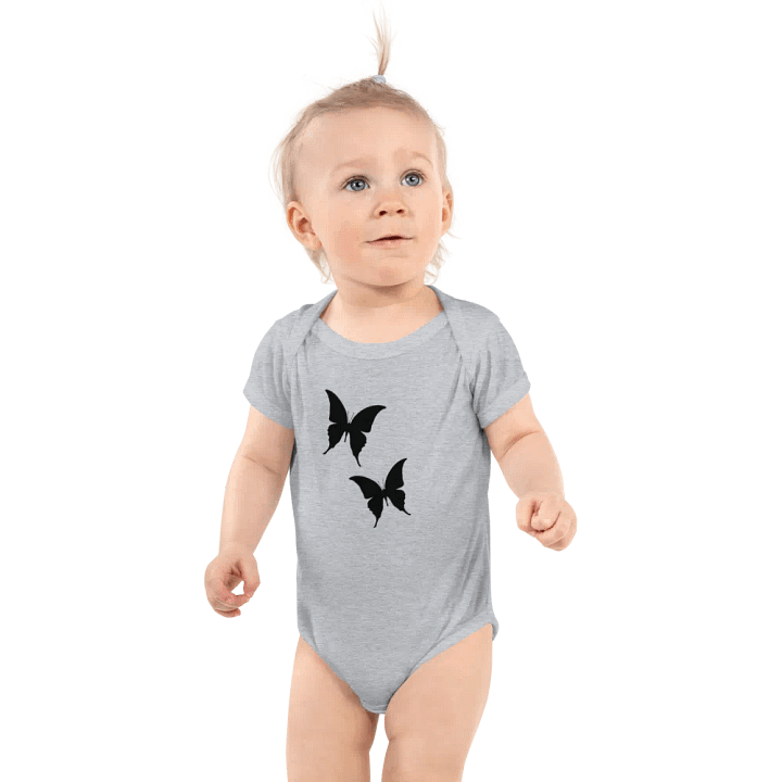 Butterflies - Rabbit Skins Baby Short Sleeve Bodysuit product image (1)