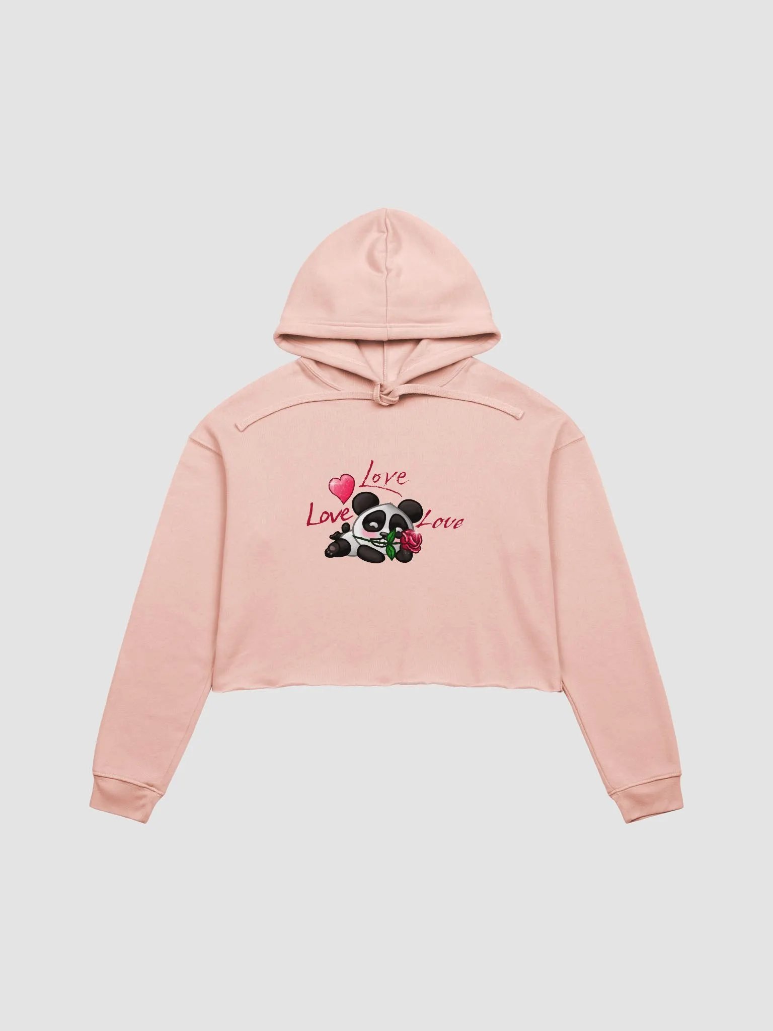 Love Love Love Crop Hoodie product image (2)
