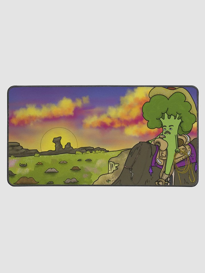 Mustache Ride Mouse Pad product image (1)