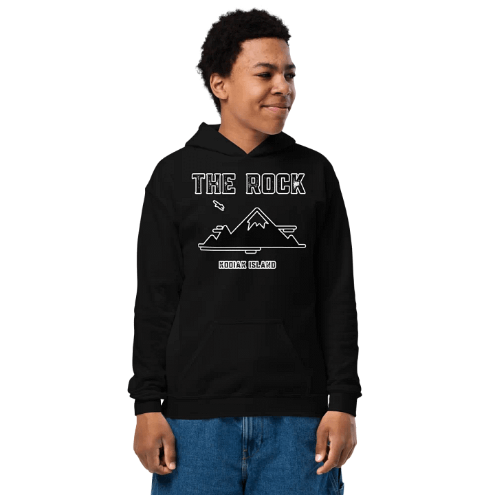 The Rock Kid's Hoodie (Black) product image (1)