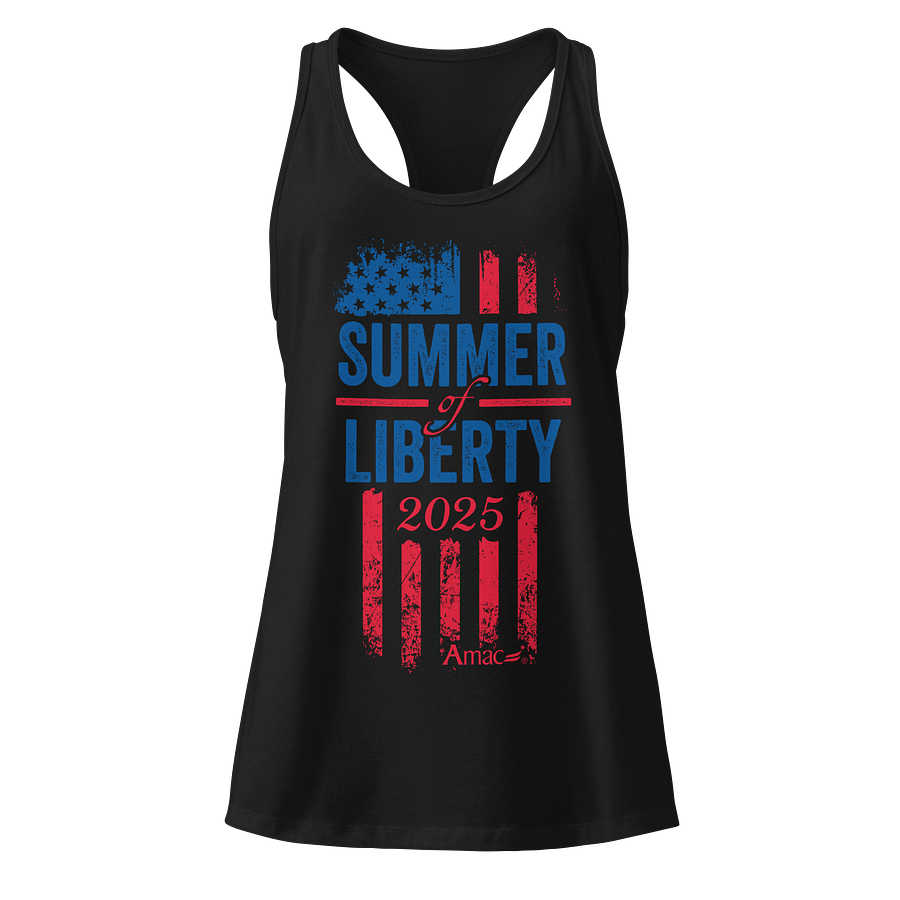 AMAC Summer of Liberty Women's Racerback Tank product image (1)