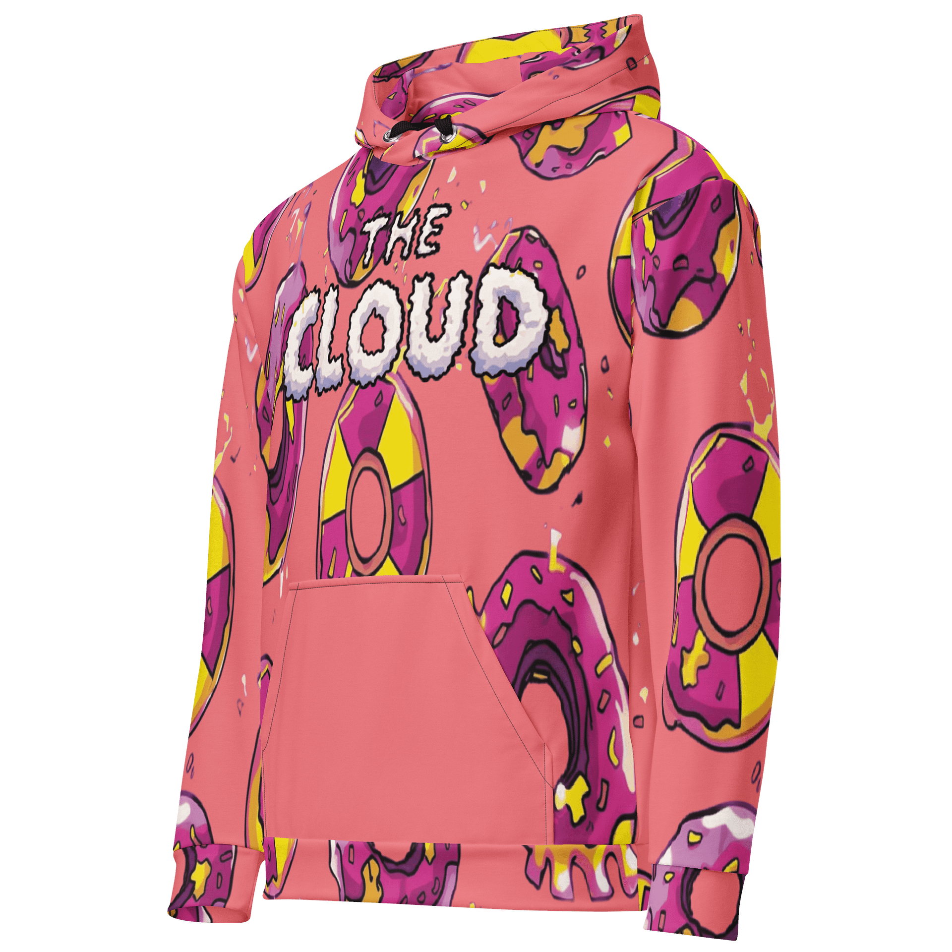 CLOUD COMMUNITY DONUT HOODIE (RADIOACTIVE STYLE) product image (2)